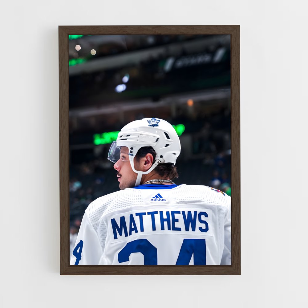 Poster Matthews en Action – affiche Hockey sur glace (vue 5)